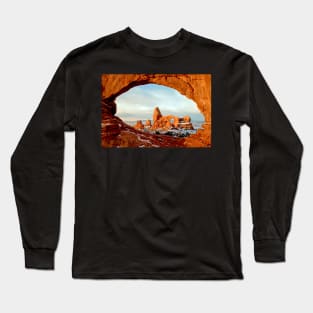 Turret Arch Through The Window Long Sleeve T-Shirt